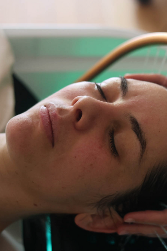 Japanese Head & Face spa (Wet hair spa)